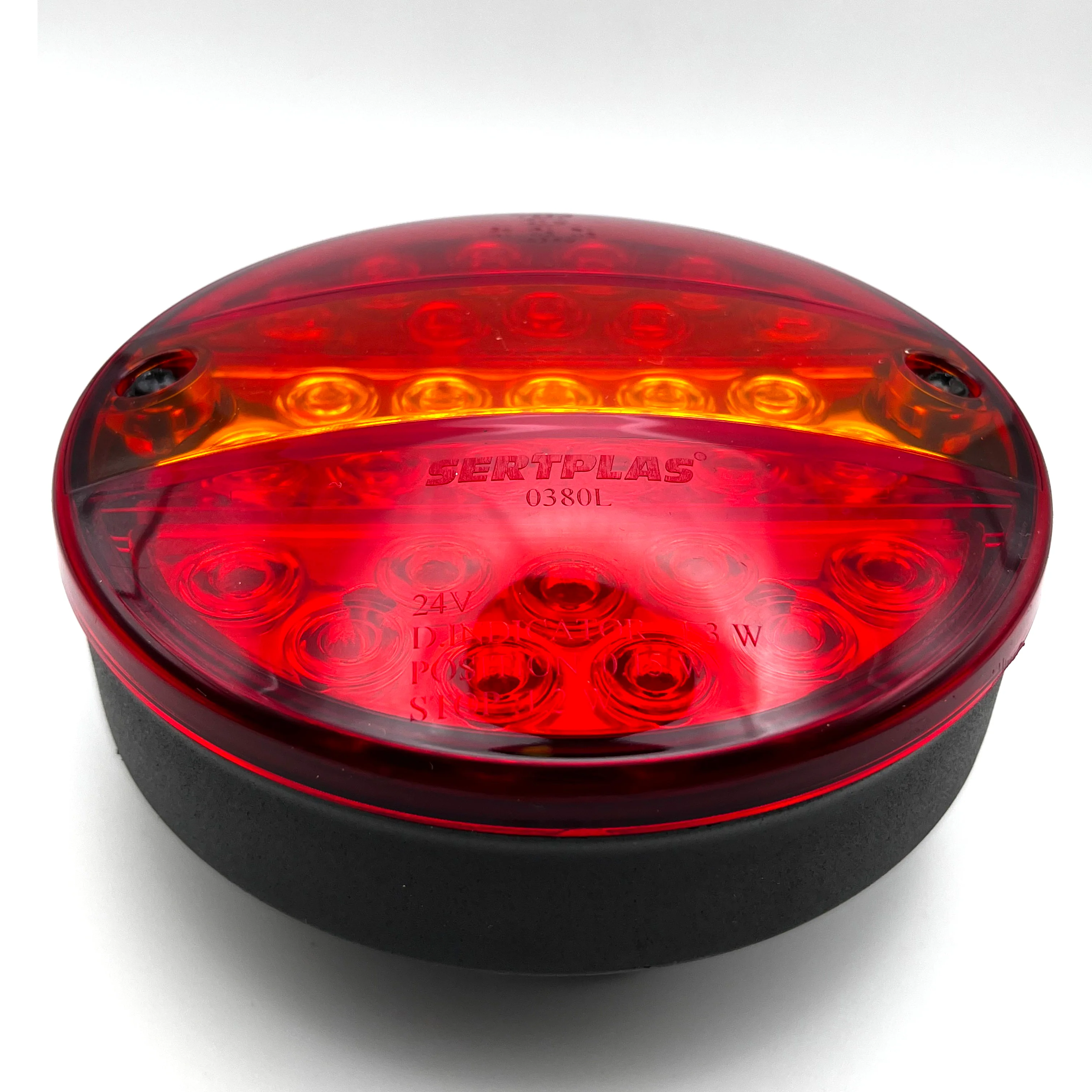 Sertplas 'Hamburger' Rear Truck Trailer LED Lamp with Cable 0380L - Image 3
