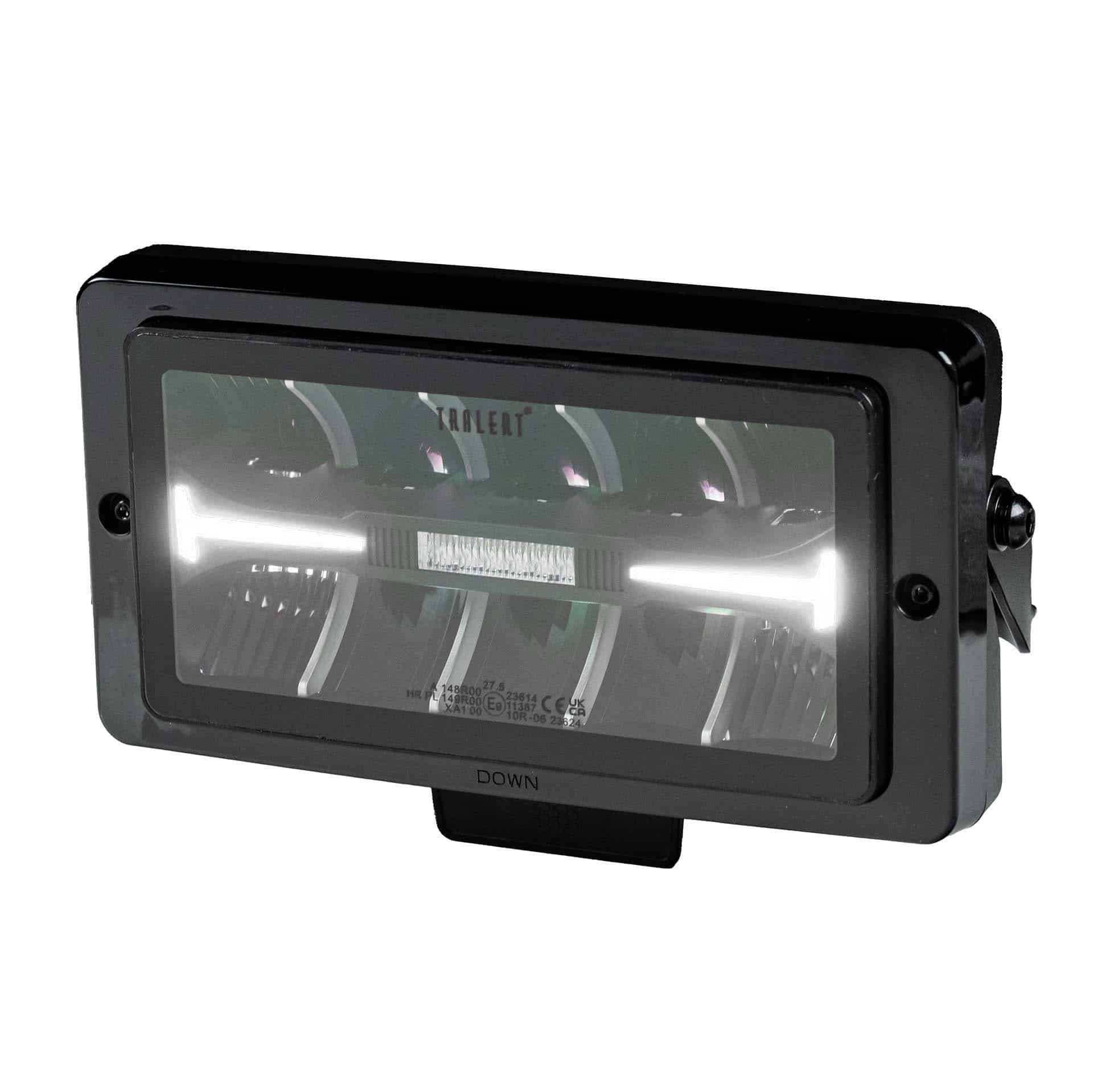 TRALERT® Atlas+ 220 LED Driving Light – 12–24V with Dual Colour Position & R65 Warning Light - Image 3