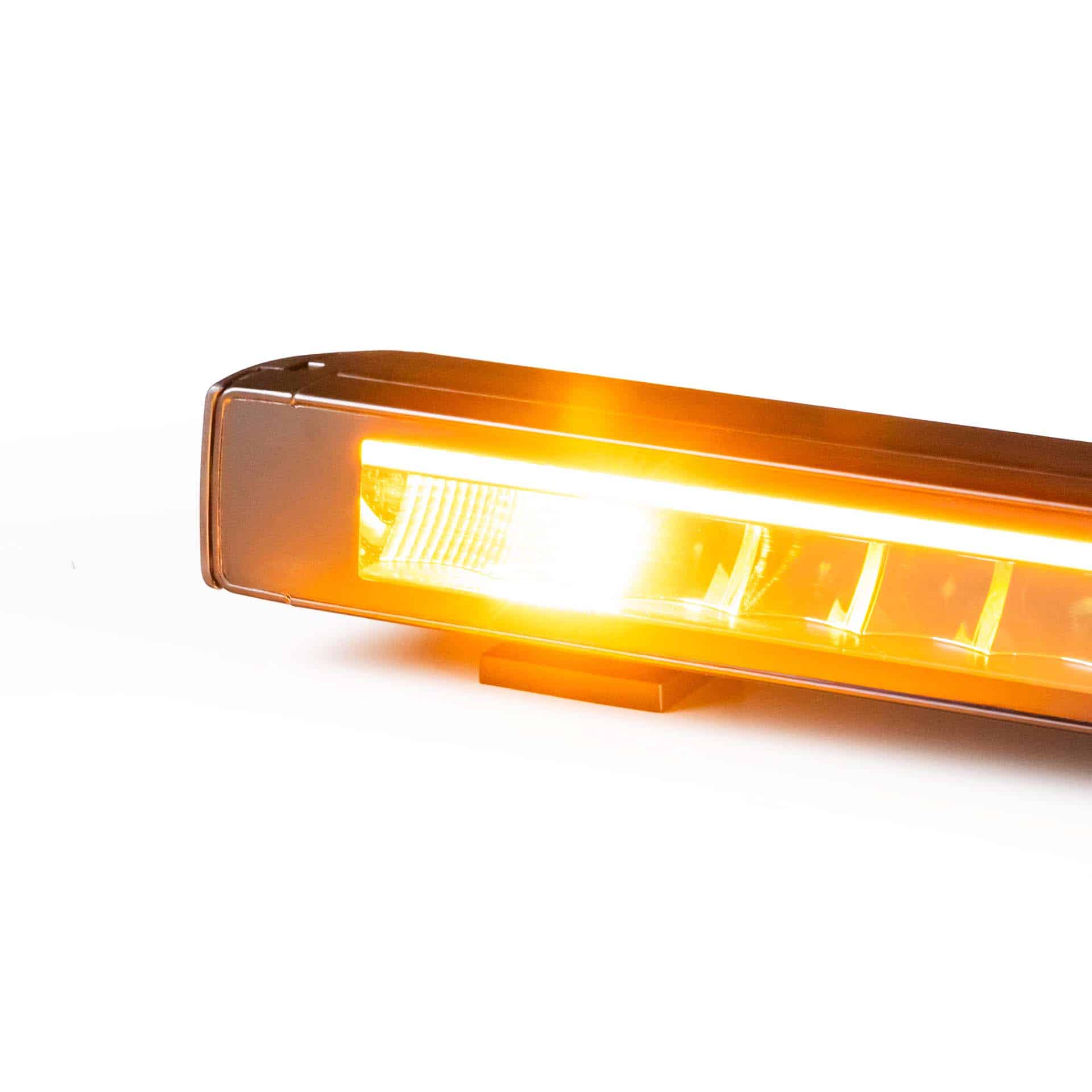 TRALERT® Stratos LED Lightbar 1270mm – R65 Approved Warning Light with White & Amber DRL - Image 3