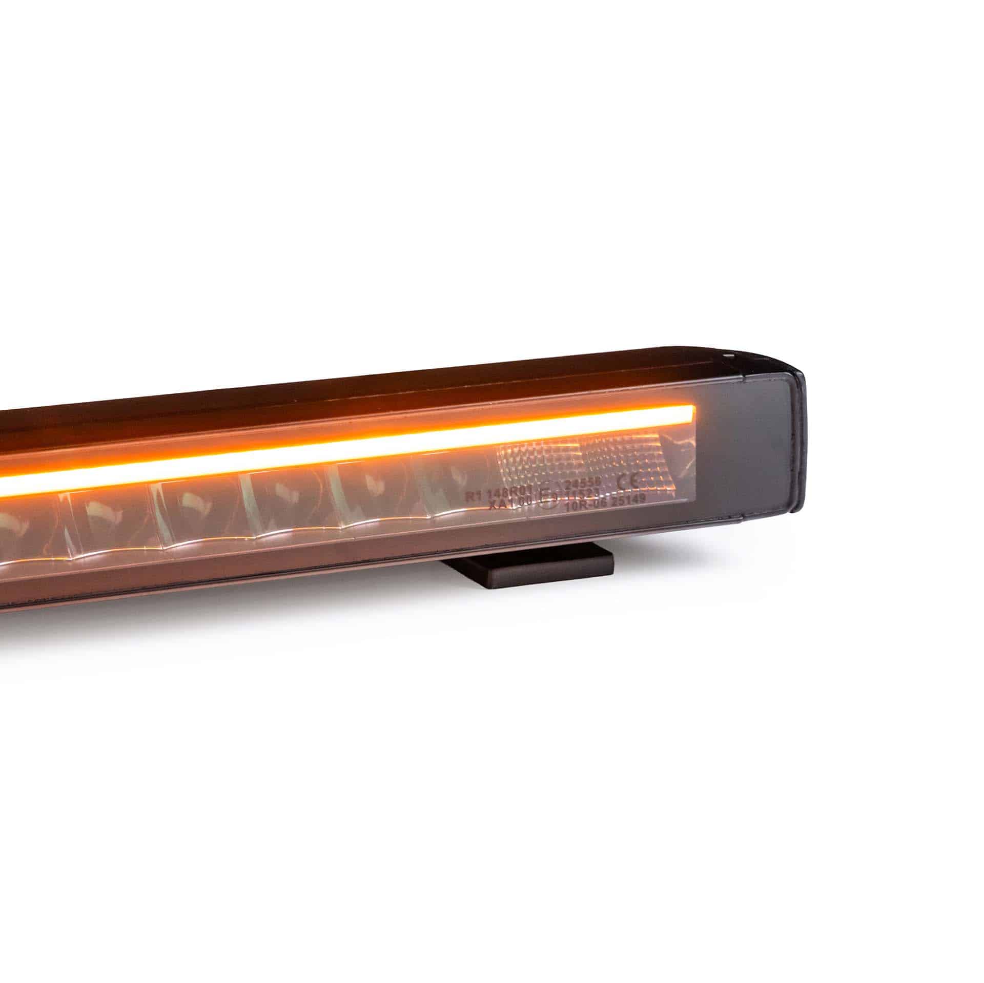 TRALERT® Stratos LED Lightbar 1270mm – R65 Approved Warning Light with White & Amber DRL - Image 6