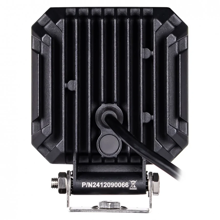 Truck LED 10 LED Square Work Lamp with Amber Marker - Image 6