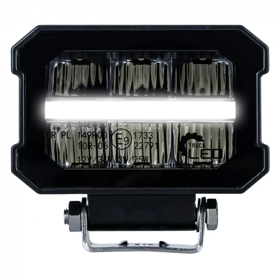 Truck LED Compact Square Driving Lamp with DRL Function - Image 10