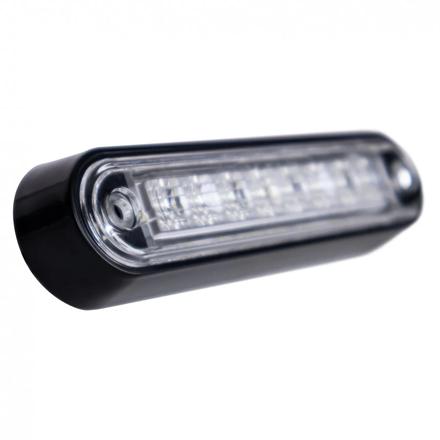 Truck LED Front Marker Light – White, 8 LED, 12/24V, IP67 Rated with Durable ABS Housing - Image 2