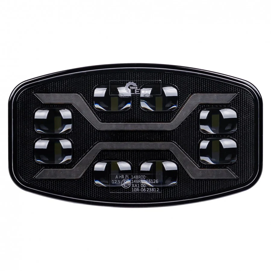 Truck LED X RANGE LED Driving Lamp with Position and Strobe Lamp - Oval - Image 2