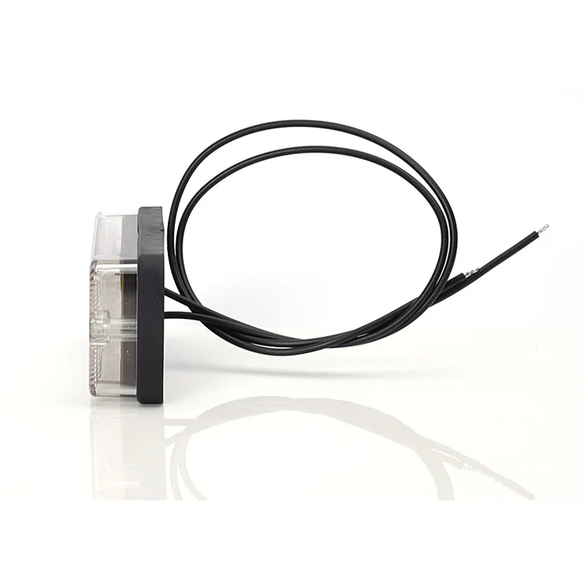 WAS 36 Series W83D 700 Rectangular Rear Truck LED Fog Lamp (Clear Lens) - Image 3