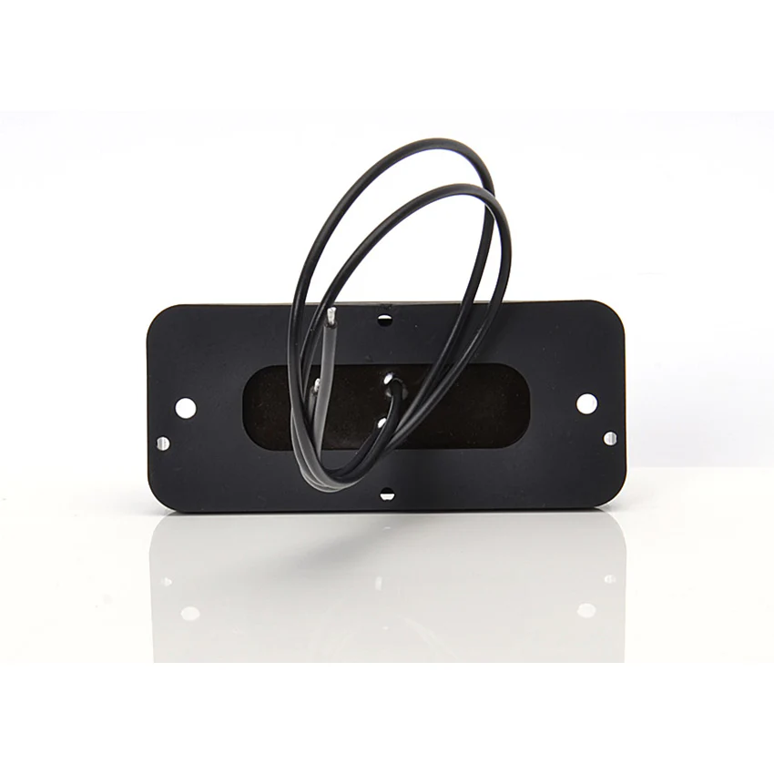 WAS 36 Series W83D 700 Rectangular Rear Truck LED Fog Lamp (Clear Lens) - Image 4