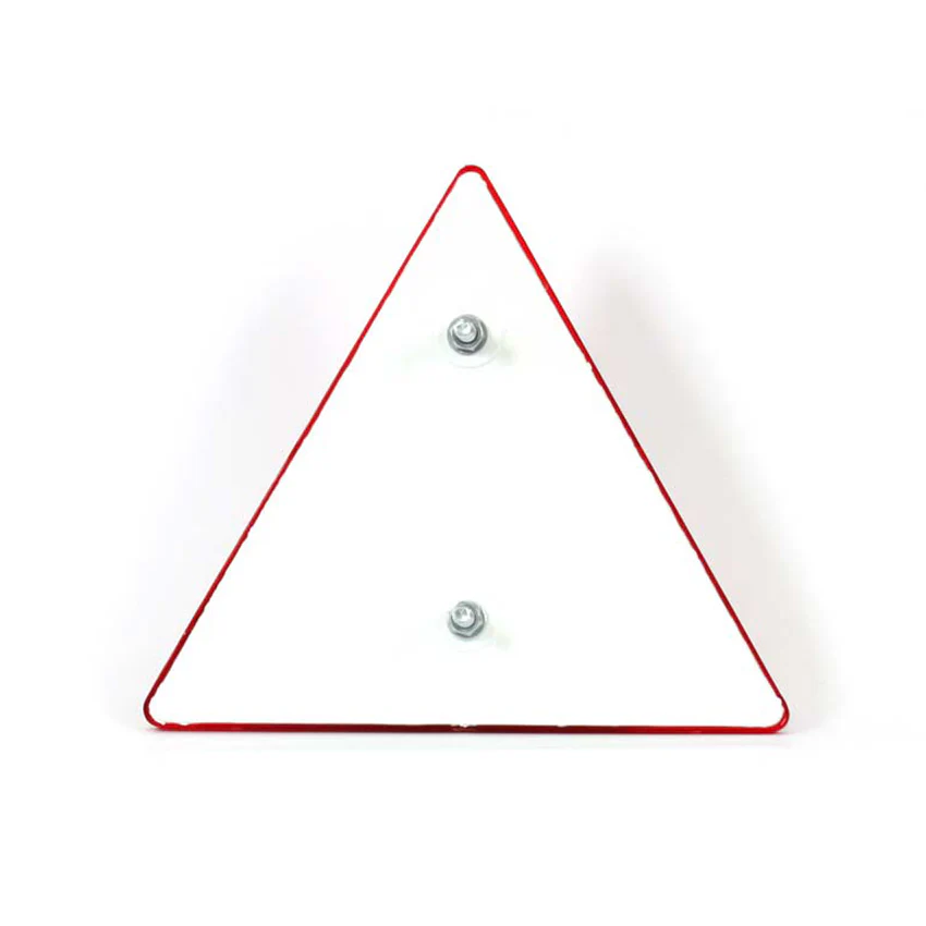 WAS UT-150 Red Triangle Reflex Reflector - Image 2