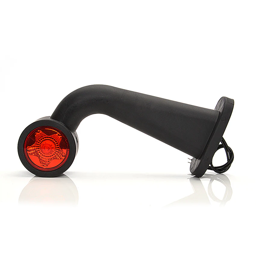 WAS W21.5 Star LED Truck Side Marker Front and Rear Lamp - 90 Degree - Image 5