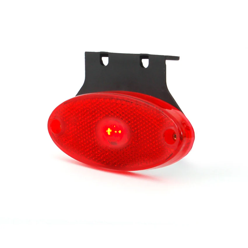 WAS W64 Oval LED Truck Marker Lamp with Bracket - Image 2